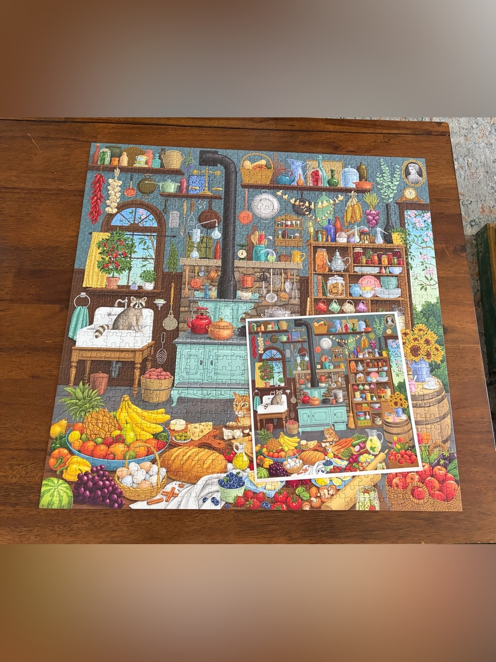 EeBoo 1000 piece “Alchemist’s Kitchen” puzzle